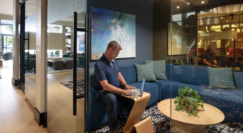 Living Room and Gather Spaces - Work From Home Made Easy!