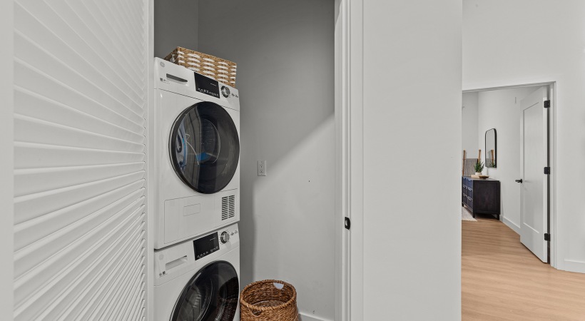 In Home Washer & Dryer  in Every Apartment
